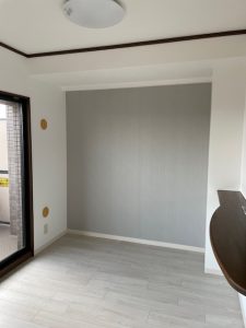 マンションリフォーム　フローリング床、クロス壁紙貼替工事等