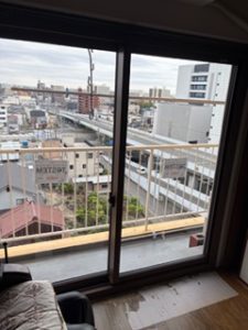 築５２年　分譲マンション　外窓交換（カバー工法サッシ）