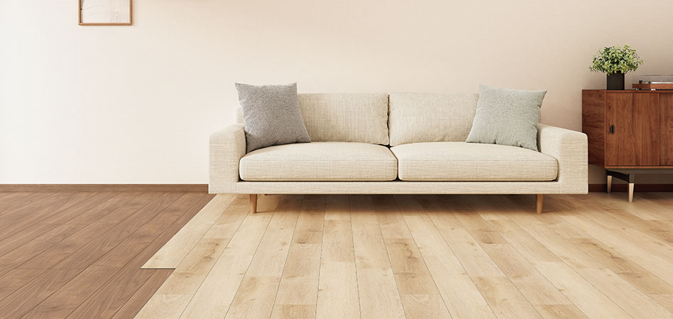 フローリング　上貼りリフォーム